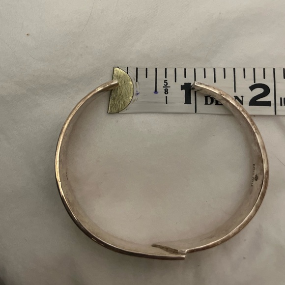 Vintage Sterling Silver Cuff Bracelet have Granulated Details Retired Lois Hill - Picture 13 of 15